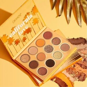 California Love Pressed Powder Palette - Orange and Gold